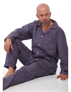 Naspani Pánské pyžamo teplé 1P0995
