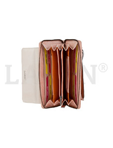 Lagen Dámská peněženka kožená 786017 Oranžová/Béžová