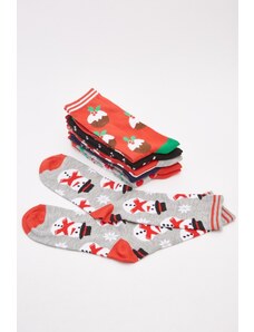 Dreamstock Select Vánoční ponožky 6 v balení Christmas Multi