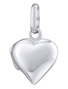 Silvego Stříbrný medailon otevirací srdce 12 mm