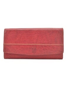 Dámská kožená peněženka Poyem červená 5224 Poyem CV