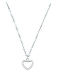 BM Jewellery Náhrdelník Srdce z chirurgické oceli S11049120
