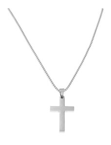 BM Jewellery Náhrdelník Křížek 5,2 cm z chirurgické oceli S209080