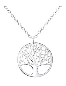 SYLVIENE Stříbrný náhrdelník Strom života