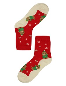 Aura.Via Veselí medvídci dámské vánoční ponožky