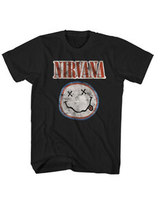 RockOFF Tričko Nirvana Distressed Logo