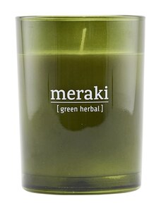 Meraki Vonná svíčka Green Herbal 35 hodin