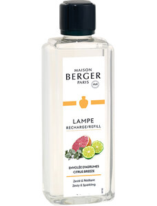 Maison Berger Paris – náplň do katalytické lampy Citrus Breeze (Citrusový vánek), 500 ml