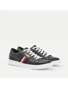 Sneakersy TOMMY HILFIGER - Glitter Textile Flatform Sneaker FW0FW02457  Light Grey 004 - GLAMI.cz