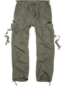 M65 Vintage kalhoty Brandit olivové