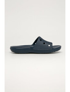Pantofle Crocs Classic Slide pánské, tmavomodrá barva, 206121