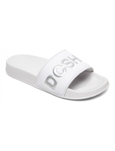 Pantofle DC Slide - white/silver