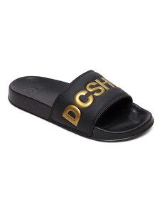 Pantofle DC Slide - black/gold