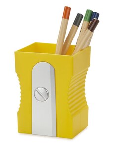 BALVI Stojánek na tužky Sharpener, žlutý