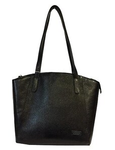 KAREN CHIARA - Velká elegantní dámská kabelka J1500mp černá