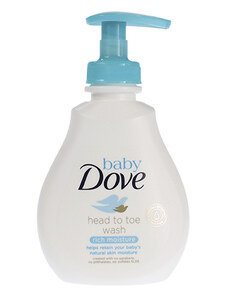 Dove Baby mycí gel na celé tělo i vlásky Rich Moisture 400 ml