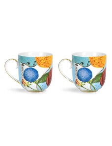 Pip Studio Royal Flower set 2 hrnků 260ml, barevný