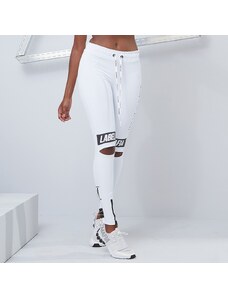 Dámské legíny Essential Knee Slit White - LABELLAMAFIA