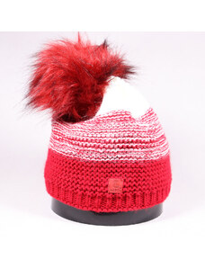 Zimní dámská čepice Aulikki ZCD016 červená