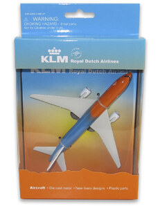 Daron Hračka letadla Boeing 777 KLM Orange