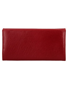 Lagen Dámská peněženka kožená 50452 Červená/Černá