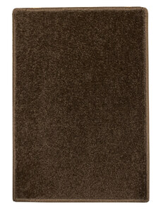 Betap koberce Kusový koberec Eton 97 hnědý čtverec - 80x80 cm - GLAMI.cz