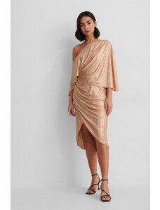 NA-KD Party Drape Asymmetric Dress