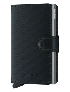 Kožená peněženka SECRID Miniwallet Optical Black Titanium černá