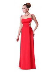 Ever Pretty dlouhé červené sexy společenské šaty Riza