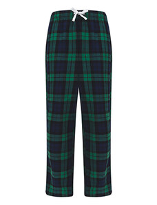 Skinnifit Dětské kalhoty na spaní Tartan