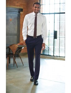 Pánské Slim fit elegantní kalhoty Cassino Brook Taverner - Nezakončené 91 cm