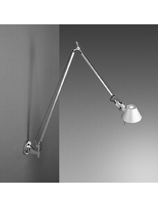 Artemide A046050 Tolomeo Braccio LED, designové nástěnné svítidlo se stmívačem, 10W LED 3000K, hliník, max. 167cm