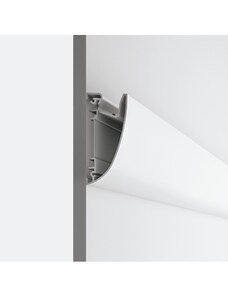iLed 65021 Fylo+ Surface_3, profil pro LED pás na stěnu se svícením nahoru nebo dolu, hliník, délka 100cm