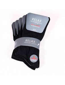 Dámské bavlněné ponožky Relax DBP003 5pack černá