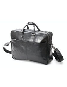 BAOOBAOO Brašna Briefcase Soft 15"-16" 2-zip Black BB115