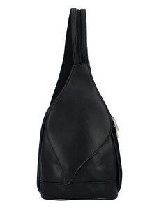 Delami Vera Pelle Nepřehlédnutelný dámský kožený batůžek Izabela, černá