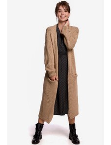 Pletený kabátek Be BK053 velbloudí