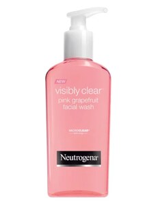 Neutrogena Visibly Clear Pink Grapefruit mycí emulze s výtažkem z růžového grepu 200 ml