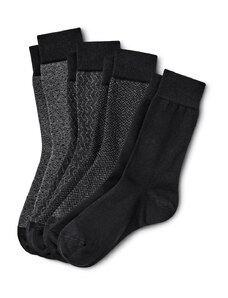 Tchibo Žakárové ponožky, 4 páry