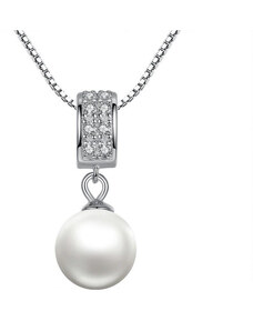 P&J Jewellery Stříbrný náhrdelník Perla krásy SN25