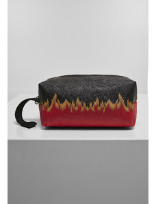 MT Accessoires Kosmetické pouzdro Flame Print černo/červené