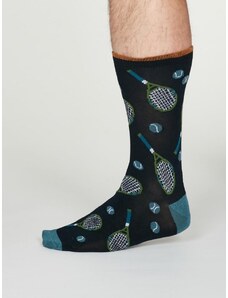 Thought Pánské bambusové ponožky Tenis (modrá)
