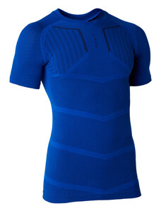 KIPSTA Spodní fotbalové tričko s krátkým rukávem Keepdry tmavě modré