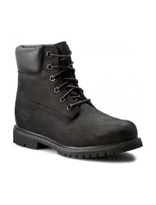Timberland dámské černé kožené boty 6in Premium Boot