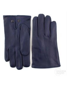 Pánské kožené rukavice Bohemia Gloves - modré