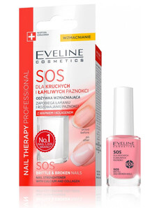 Eveline cosmetics Nail Therapy PROFESSIONAL SOS pro křehké a lámavé nehty 12 ml