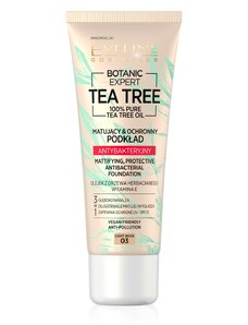 Eveline Cosmetics Tea Tree Matující make-up s antibakteriálním účinkem 30 ml