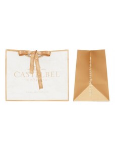 CASTELBEL Papírová taška - bílá, malá 24,5x14x20cm