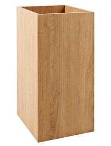 Nordic Design Přírodní dřevěný květináč Almus 80 cm