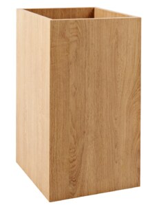 Nordic Design Přírodní dřevěný květináč Almus 60 cm